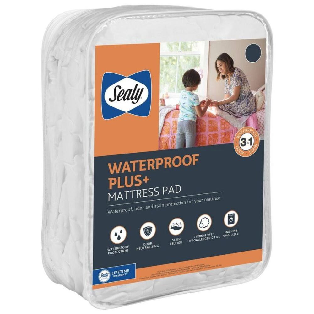 Sealy -  Queen Waterproof Mattress White